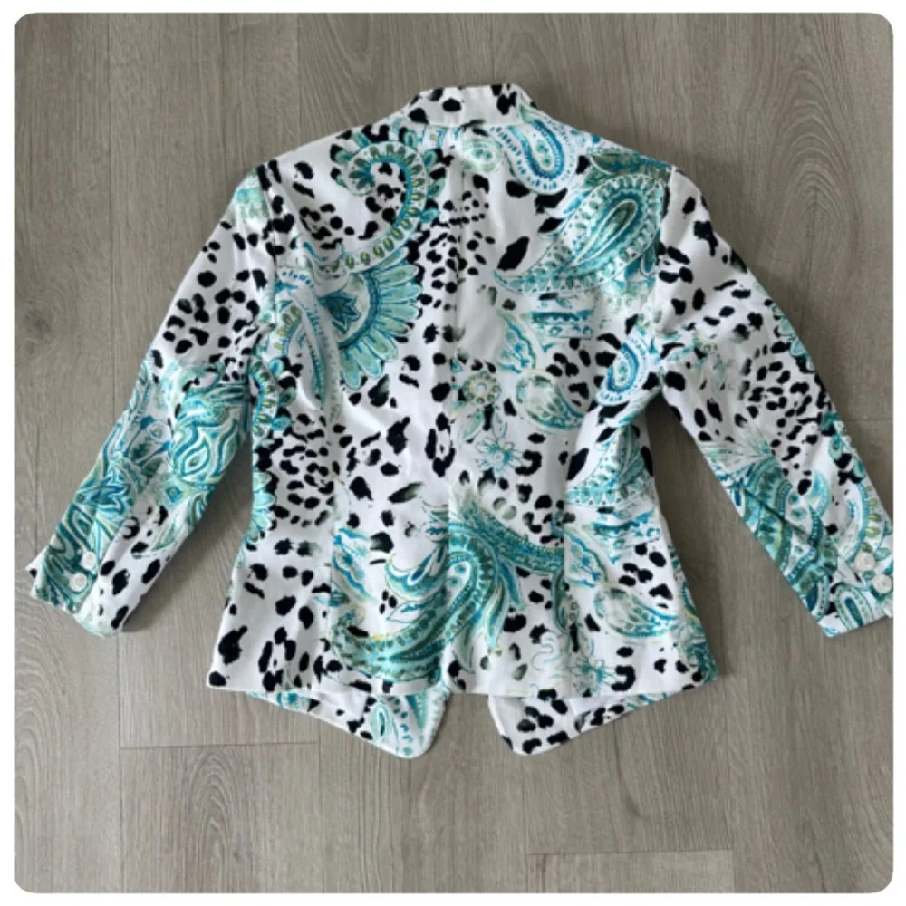 W BY WORTH CAREER BLAZER SIZE 4 - Picture 16 of 16